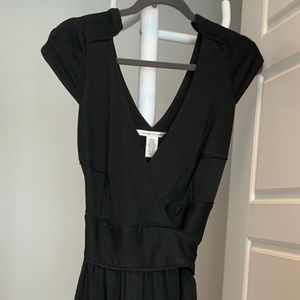 Vintage DIANE VON FURSTENBERG Silk and Wood Wrap Dress